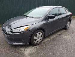 Salvage cars for sale at Arlington, WA auction: 2017 Ford Focus S