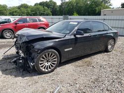 Salvage cars for sale from Copart Augusta, GA: 2009 BMW 750 LI