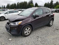 Salvage cars for sale from Copart Graham, WA: 2021 Chevrolet Trax 1LT
