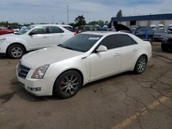 Salvage cars for sale from Copart Woodhaven, MI: 2009 Cadillac CTS
