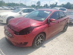 Salvage cars for sale at Cahokia Heights, IL auction: 2015 Ford Focus SE