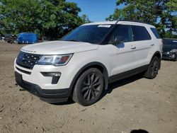 Salvage cars for sale from Copart Baltimore, MD: 2018 Ford Explorer XLT