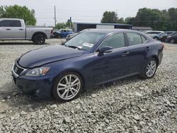 Salvage cars for sale from Copart Mebane, NC: 2011 Lexus IS 250