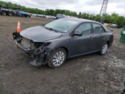 Salvage cars for sale from Copart Windsor, NJ: 2012 Toyota Corolla Base