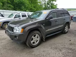 Salvage cars for sale at Center Rutland, VT auction: 2005 Jeep Grand Cherokee Limited