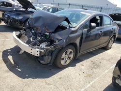 Salvage cars for sale at Vallejo, CA auction: 2013 Honda Civic LX