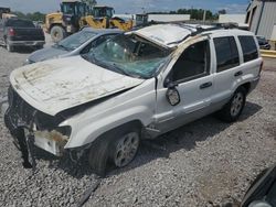 Jeep Grand Cherokee salvage cars for sale: 2000 Jeep Grand Cherokee Laredo