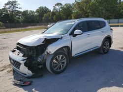 Salvage cars for sale from Copart Fort Pierce, FL: 2020 Hyundai Santa FE SEL