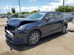 Salvage cars for sale at Miami, FL auction: 2019 Mazda CX-9 Touring