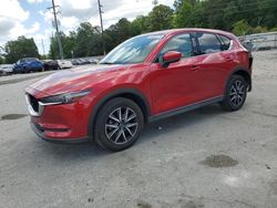 Vehiculos salvage en venta de Copart Savannah, GA: 2018 Mazda CX-5 Grand Touring