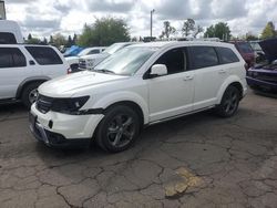 Salvage cars for sale from Copart Woodburn, OR: 2016 Dodge Journey Crossroad