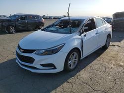 Salvage cars for sale from Copart Martinez, CA: 2017 Chevrolet Cruze LT