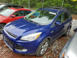 Salvage cars for sale at York Haven, PA auction: 2013 Ford Escape SEL