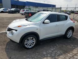 Salvage cars for sale at Woodhaven, MI auction: 2014 Nissan Juke S