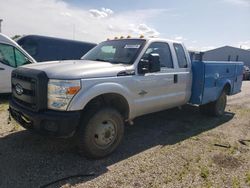 Salvage trucks for sale at Dyer, IN auction: 2014 Ford F350 Super Duty