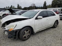 Salvage cars for sale from Copart Graham, WA: 2005 Honda Accord Hybrid
