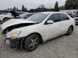 Salvage cars for sale at Graham, WA auction: 2005 Honda Accord Hybrid