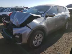 Salvage cars for sale at Brighton, CO auction: 2021 KIA Sportage LX