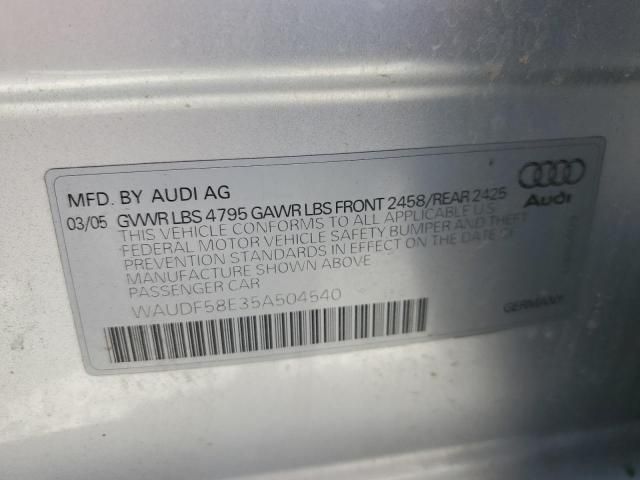 2005 Audi A4 2.0T Quattro