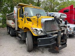 Salvage trucks for sale at Dyer, IN auction: 2008 International 7000 7400
