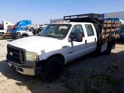 Salvage trucks for sale at Colton, CA auction: 2006 Ford F350 Super Duty