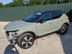 Salvage cars for sale from Copart Augusta, GA: 2023 Volvo XC40 Recharge Plus