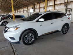 Salvage cars for sale at Phoenix, AZ auction: 2017 Nissan Murano S