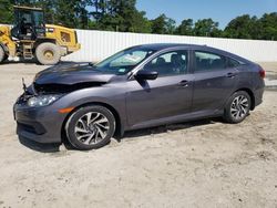 Honda salvage cars for sale: 2018 Honda Civic EX