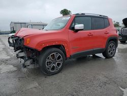 Salvage cars for sale from Copart Tulsa, OK: 2016 Jeep Renegade Limited