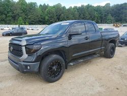 Salvage cars for sale from Copart Gainesville, GA: 2018 Toyota Tundra Double Cab SR/SR5