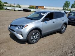 Salvage cars for sale at Columbia Station, OH auction: 2018 Toyota Rav4 LE