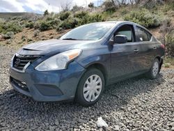 Vehiculos salvage en venta de Copart Reno, NV: 2015 Nissan Versa S