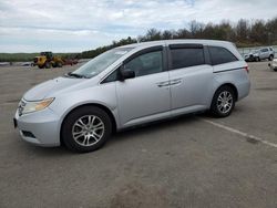 Salvage cars for sale at Brookhaven, NY auction: 2012 Honda Odyssey EXL