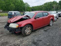 Salvage cars for sale from Copart Finksburg, MD: 2012 Dodge Avenger SE