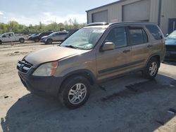 Salvage cars for sale at Duryea, PA auction: 2004 Honda CR-V EX