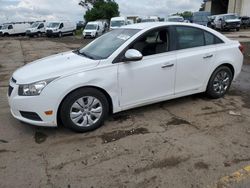 Vehiculos salvage en venta de Copart Woodhaven, MI: 2012 Chevrolet Cruze LS