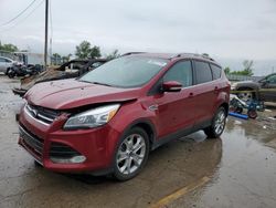 Salvage cars for sale from Copart Pekin, IL: 2015 Ford Escape Titanium