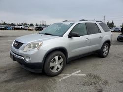 Salvage cars for sale from Copart Rancho Cucamonga, CA: 2010 GMC Acadia SLE