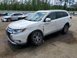 Salvage cars for sale from Copart Harleyville, SC: 2017 Mitsubishi Outlander SE