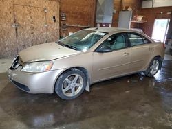 Salvage cars for sale at Ebensburg, PA auction: 2008 Pontiac G6 Base