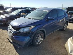 Salvage cars for sale from Copart Tucson, AZ: 2016 Honda HR-V EX