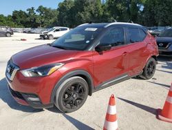 Nissan Kicks sr salvage cars for sale: 2020 Nissan Kicks SR