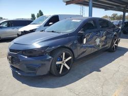 Salvage cars for sale at Hayward, CA auction: 2017 Chevrolet Malibu LS