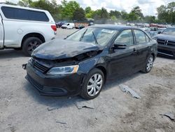 Salvage cars for sale at Madisonville, TN auction: 2014 Volkswagen Jetta SE