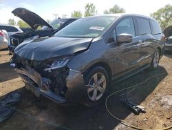 Salvage cars for sale at auction: 2019 Honda Odyssey EXL
