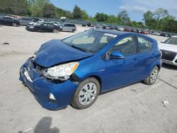 Salvage cars for sale at Madisonville, TN auction: 2012 Toyota Prius C