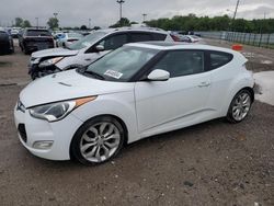 Salvage cars for sale at Indianapolis, IN auction: 2012 Hyundai Veloster