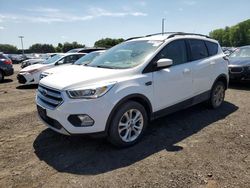 Salvage cars for sale at East Granby, CT auction: 2017 Ford Escape SE