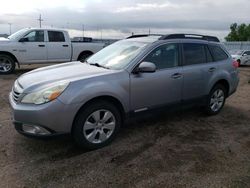 Salvage cars for sale at Greenwood, NE auction: 2010 Subaru Outback 2.5I Premium