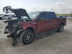 Salvage cars for sale at West Palm Beach, FL auction: 2014 Ford F150 Supercrew